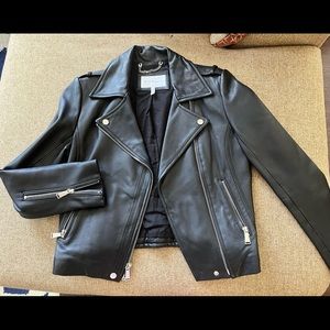 BCBG Leather Jacket